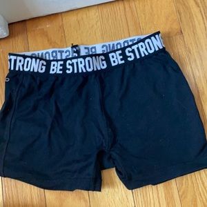 Nike pro like black infinity shorts size large